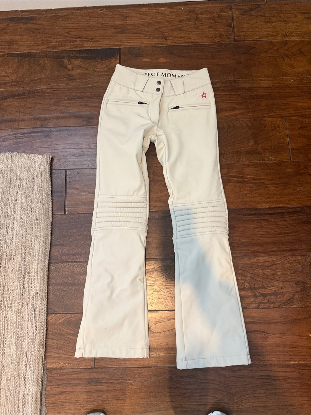 Perfect Moment Cream Ski Pants